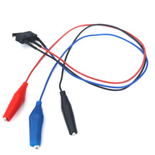 Custom High Quality 1007 22AWG 35mm Alligator Clip Test Cable  for Automobile Application Wiring Harness